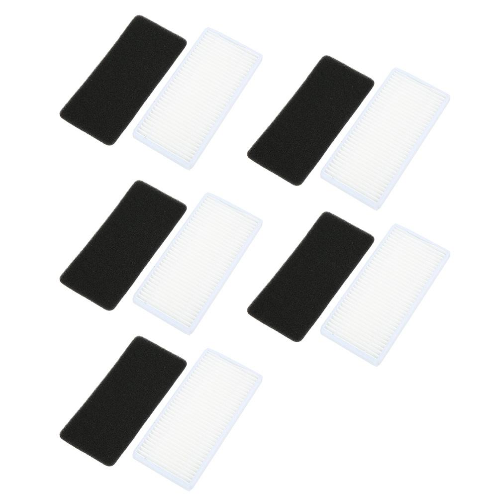 5pcs Filter Replacement Parts Fit for Deebot N79 N79S Robotic Vacuum Cleaner Accessories