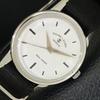 VINTAGE FAVRE LEUBA SEA CHIEF HAND-WINDING SWISS MENS WHITE DIAL WATCH A702046-5 R208-a702046