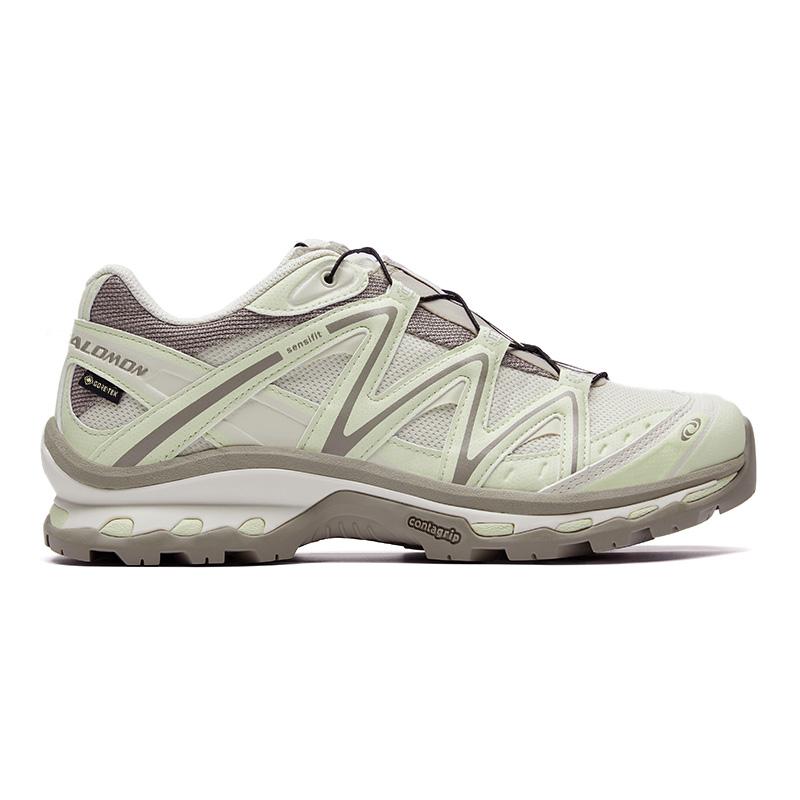 New SALOMON XT-Quest Anti-Slip And Wear-Resistant Water-Resistant Low-Top Running Shoes Unisex Light Green 477809