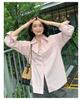 Rongtai Dongli French Chic Cool-Touch Non-Iron Women's Shirt - Spring/Summer 2026 Casual Top