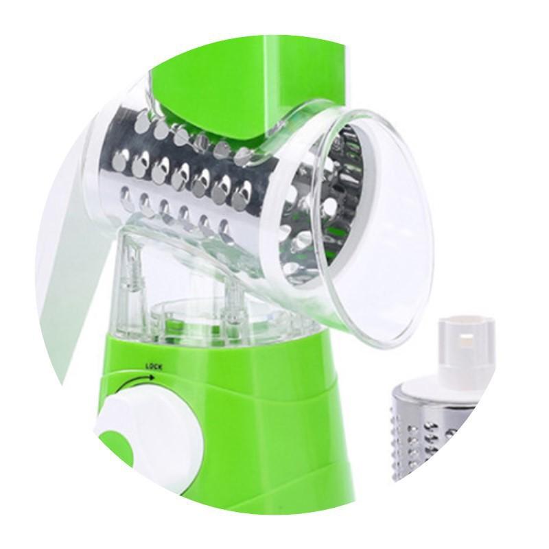1Pc Household Kitchen Multifunctional Roller Vegetable Cutter Grater Potato Slicer Cheese Machine Hand Crank Household Cutting