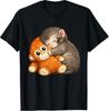 Punch The Monkey Peluche Coccoloso Meme Virale Internet Maglietta