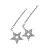 Diamanten Stern Haarspange Kinder Glitzer Metall Haarspangen Haarspangen Haarnadeln Mädchen Haarschmuck Kopfbedeckung Stylingwerkzeuge