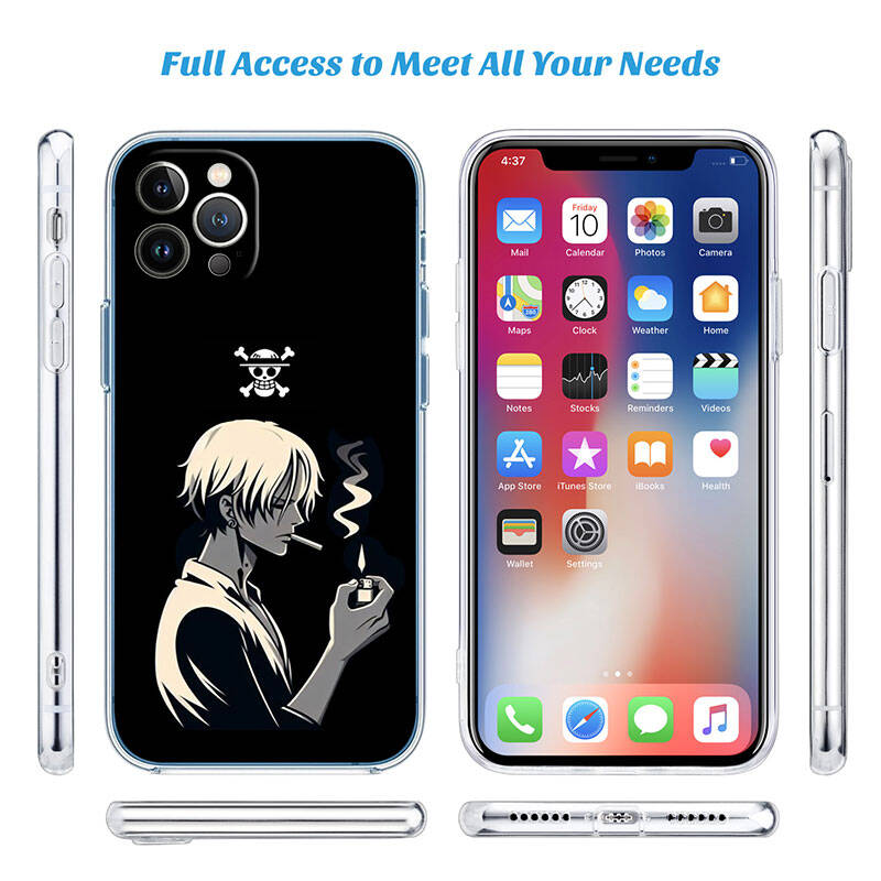 MH123 One Piece Sanji Case for Motorola E7 G6 G7 G8 G9 Plus Power Play G10 G20 G04 E30 E40 E22 E20 E13 E15 G22 G23 G05 G75 G35 G55