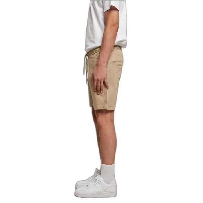 Short de jogging - Urban Classics - Stretch - Beige - Homme - Multisport