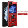 For Samsung Z Flip5 Case Galaxy Z Flip6 Cover Z Flip 7 6 5 Magnetic Ring Holder Armor Phone Case Slide Camera Protect Back Cover