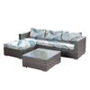 Rutschfeste Outdoor-Sofa-Kissenbezüge mit tropischem Druck, Möbelschutz, Ersatz für einzelne Sitzkissen