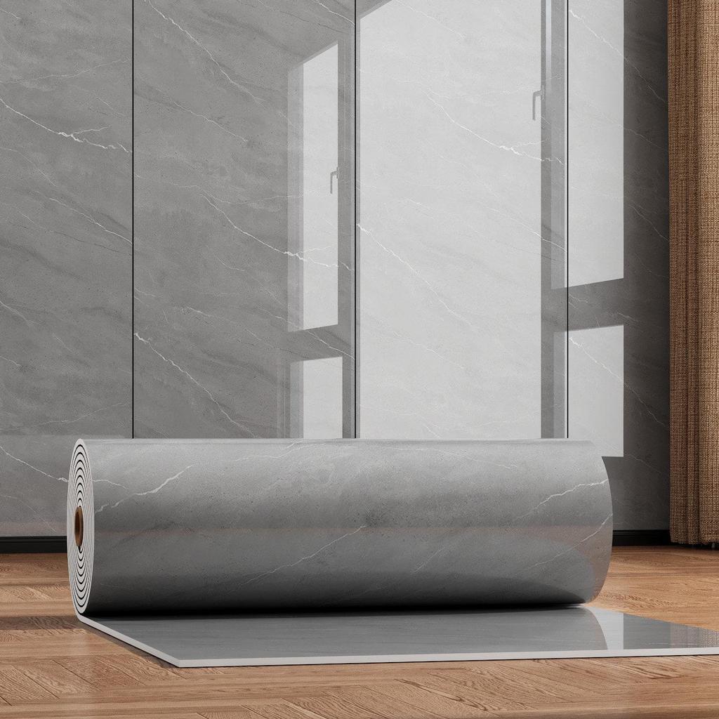 Waterproof Self-Adhesive Faux Marble Tile Stickers for Walls In Bathrooms, Kitchens, and Living Rooms