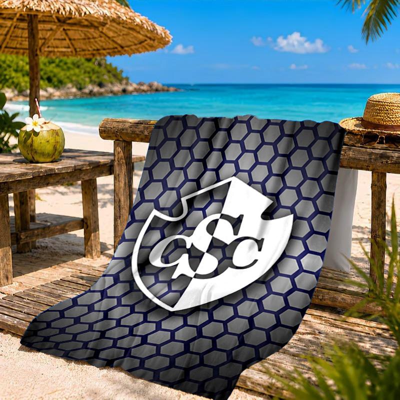 Club Sport Cartaginés Beach Towel, Quick-drying, Easy to Care for, Suitable for Both Fitness and Beach Vacations,Sports Essential