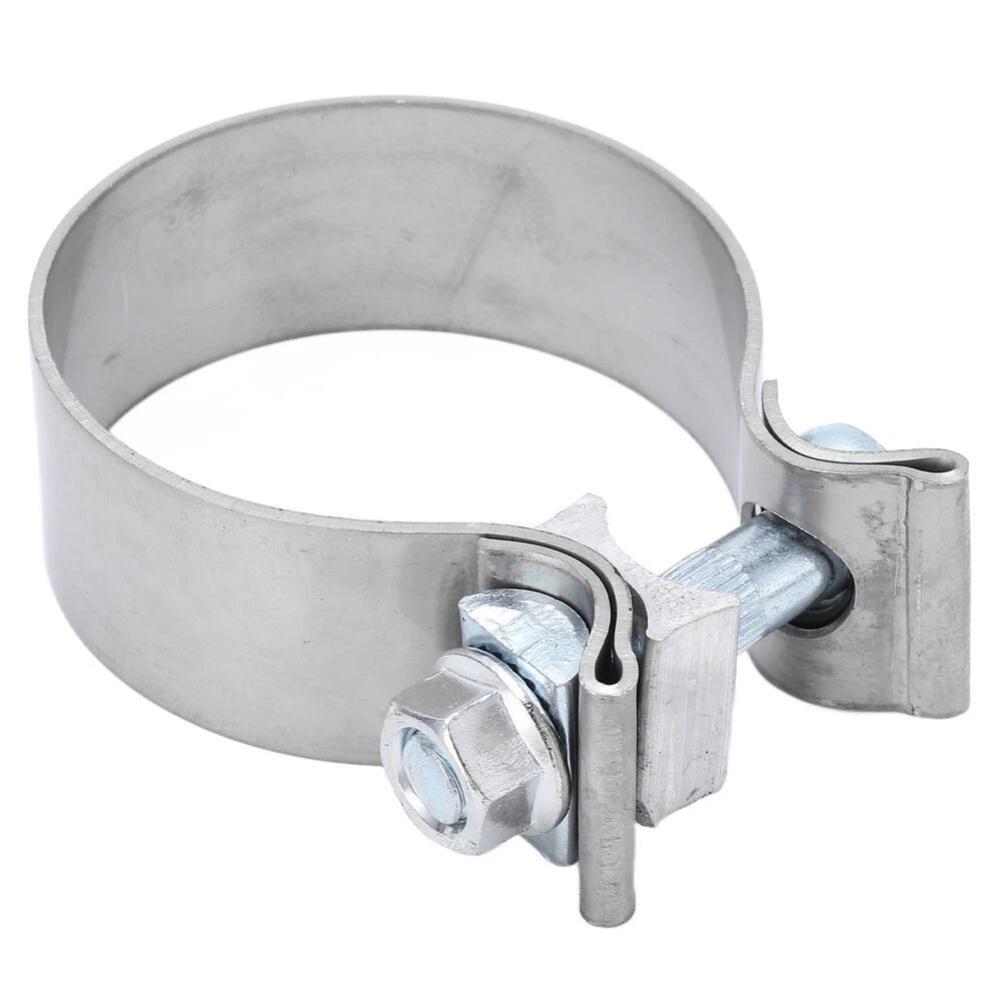 Car Exhaust Band Clamp Stainless Steel  For 66.5mm Exhaust Belt Clamp Lap Joint  For BMW For X3 For X5 1PCS