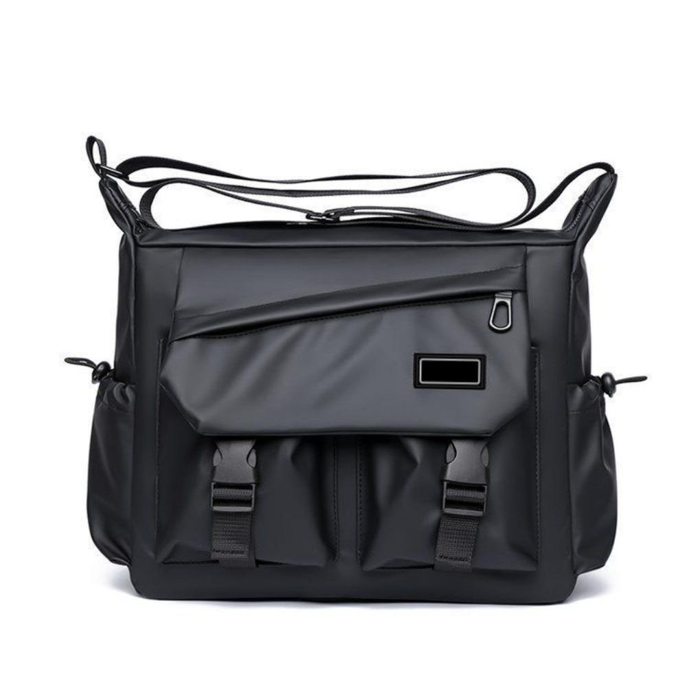 Square Nylon Postman Bag Japanese Style Casual Messenger Bag Single Shoulder Bag  Streetwear