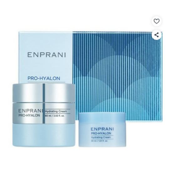 

Enprani Pro Hyaluron Hydrating Cream Set Deep Moisture Hyaluronic Acid Face Cream 60ml + 30ml