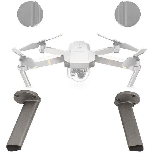 Dilwe Landing Gear Leg, Front Rear Bracket Repair Parts Compatible for DJI Mavic PRO(4 Pieces-Platinum Color)