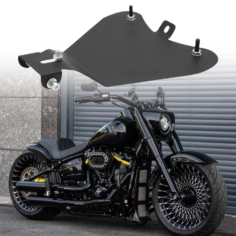 Universal Seat Base Plate Compatible For XL883 XL1200 Motorcycles Steel Construction With Coating Includes Mounting Hard