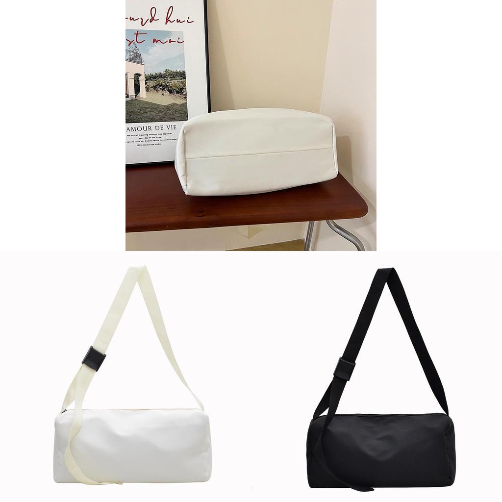 Minimalist Large Capacity Canvas Messenger Bag For Daily Commute And Street Style