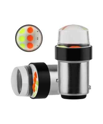SAKIRABITO Yankee Rücklicht, Drehlicht, Universelles LED COV, Stroboskopblitz, 1,5 Zoll (37mm), Aluminium, 2er-Set