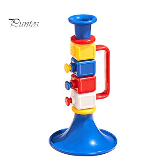 

Детская труба игрушка для малышей мальчиков девочек пластиковая цветная труба классическая музыка обучение для начинающих раннее образование портативные музыкальные инструменты игрушка синий