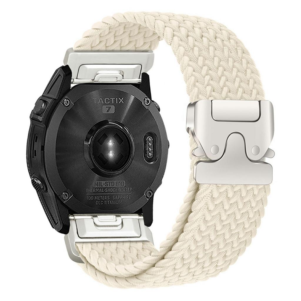 22 мм нейлоновий ремінець для Garmin Fenix 7 / 7 Pro / 6 / 6 Pro / 5 Plus з парашутною пряжкою, ремінець для годинника зі швидким зняттям