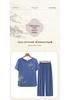 Summer T-Shirt Set for Women Aged 60-70: Lightweight Pajamas for Grandmothers & Mothers