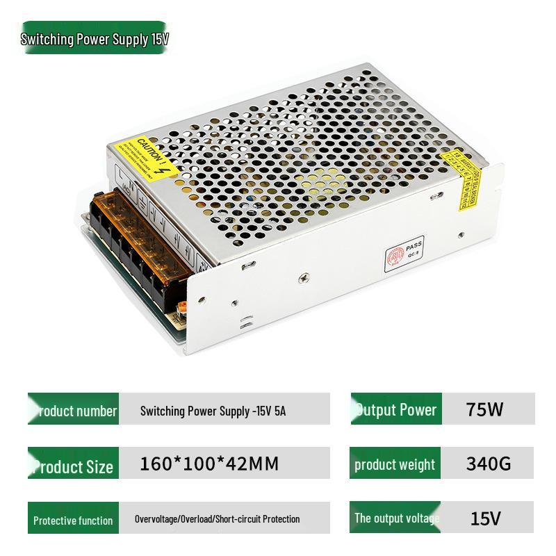 15V 150W LED Security Monitoring Switching Power Supply