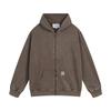 Carhartt Unisex Kapuzen-Reißverschluss-Sweatshirt mit gesticktem Logo - Herbst/Winter Trend Edition