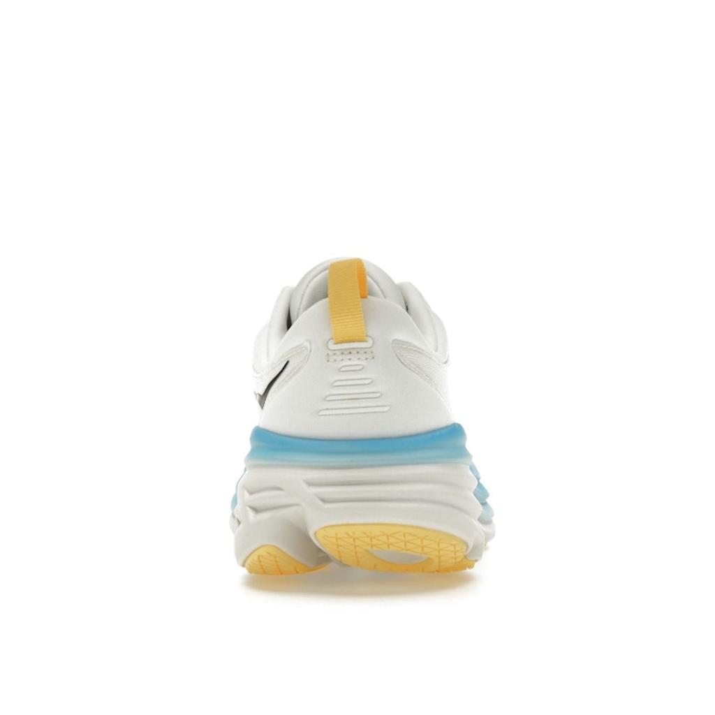 HOKA One One Bondi 8 Blanc De Blanc Dzień Pływania (Kobiety) Damskie sneakersy 1127952-BSW