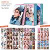 92pcs BINI Photocard Sticker Set Boxed Postcard Double Sides Lomo Cards Collection Gifts For Fans (60photo Cards+32stickers)
