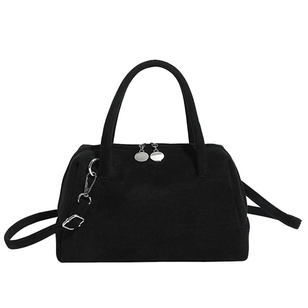 Bolsa Feminina Portátil, Bolsa de Boliche de Nicho, Grande Capacidade, Bolsa Boston Feminina Moderna e Simples