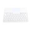   Keyboard with Touchpad 78 Keys   Slim Silent Portable Wireless Keyboard for Smart Phones Tablets Laptops