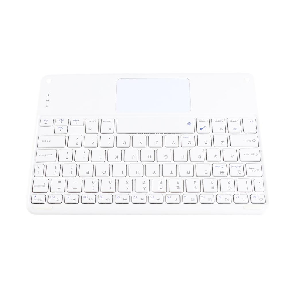   Keyboard with Touchpad 78 Keys   Slim Silent Portable Wireless Keyboard for Smart Phones Tablets Laptops