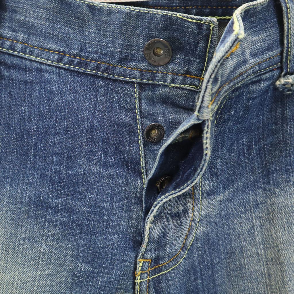 ARMANI JEANS INDIGO 009 Comfort Fit Denim pants w31 Wash blue jeans Men's Used