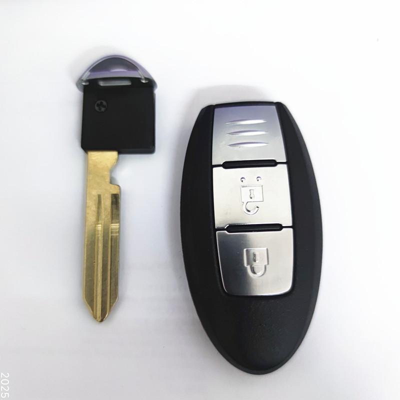 Smart Remote Key 2/3 Button Compatible for Nissan Qashqai J11 X-Trail T32 434MHz with 4A Chip Car Key Replacement for S180144102
