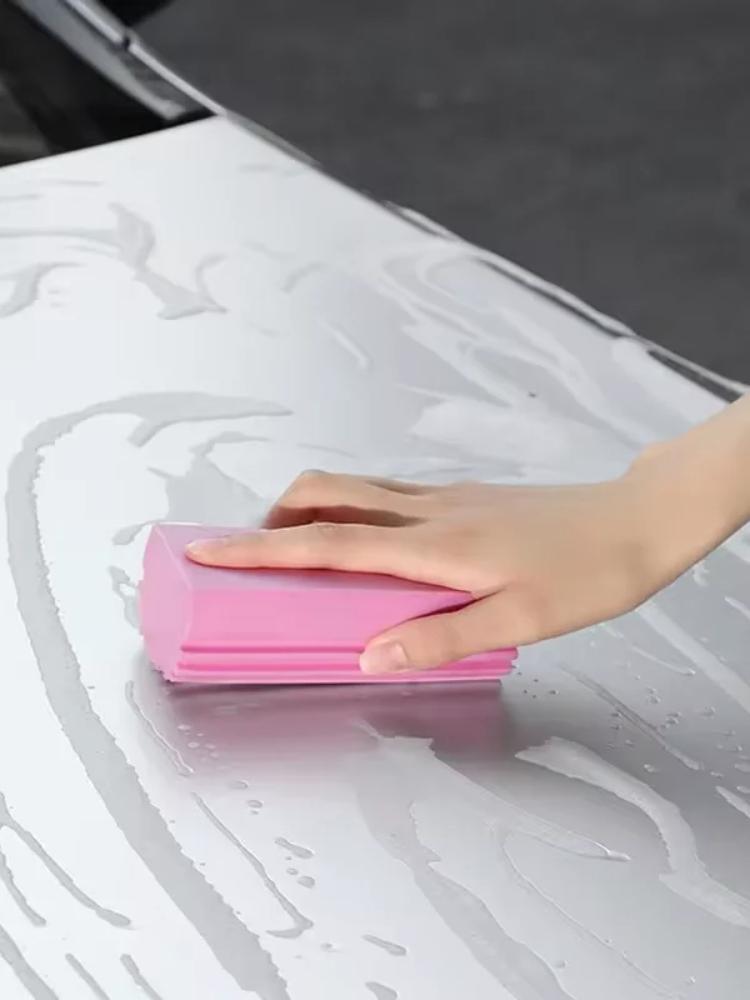 Car Damp Clean Duster Sponges Reusable Eraser Brush Blinds Kitchen Window Sponge Humedo Duster Cleaning Tools Auto Accessories