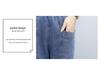 2026 New Women's High Waist Mom Jeans - Spring/Summer Slimming Harem Carrot Pants for Middle-Aged - Cropped Straight Leg