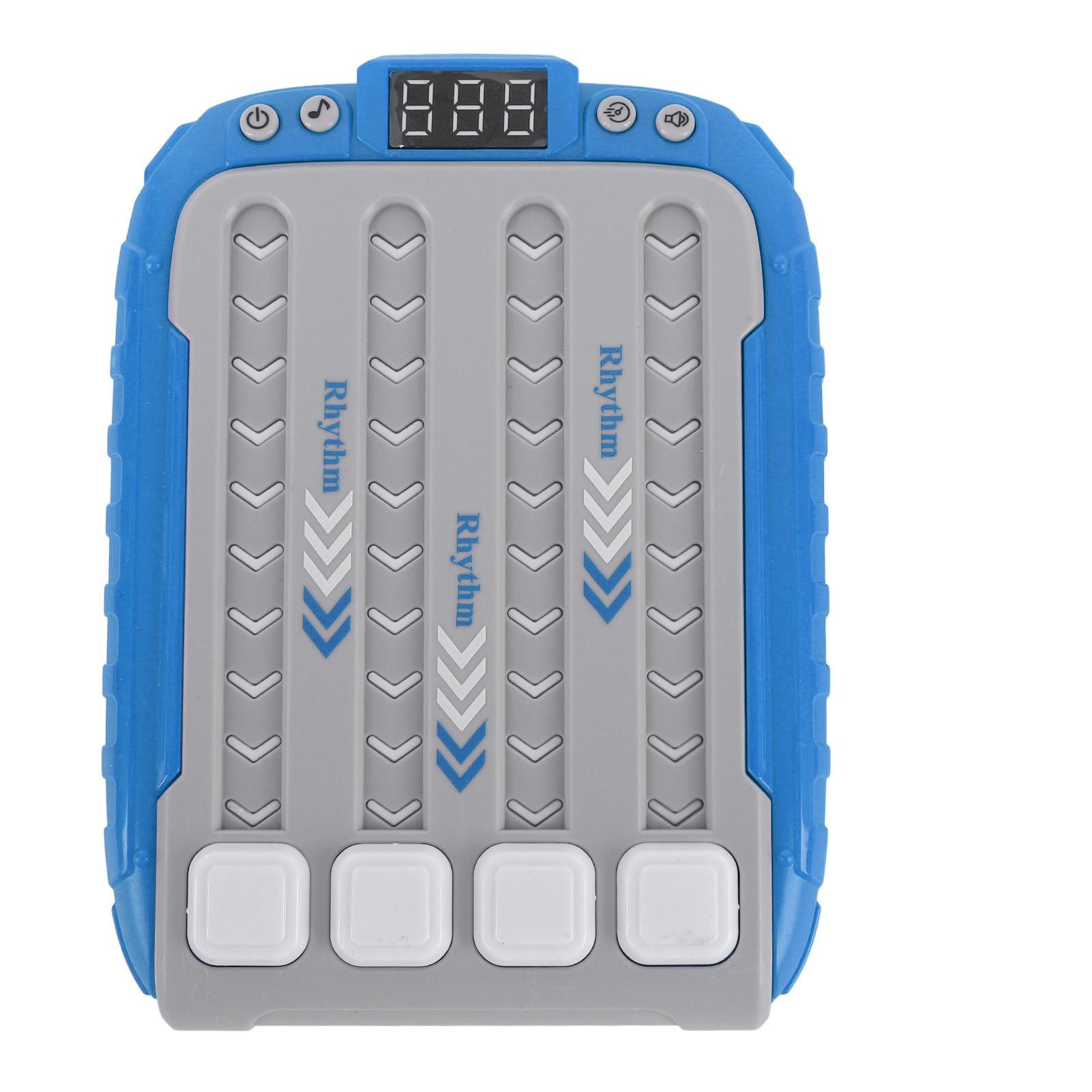 

Ритмическая игровая машина 6 уровней игры обучающая портативная музыкальная ритмическая игровая игрушка для снижения стресса 001 Blue Edition