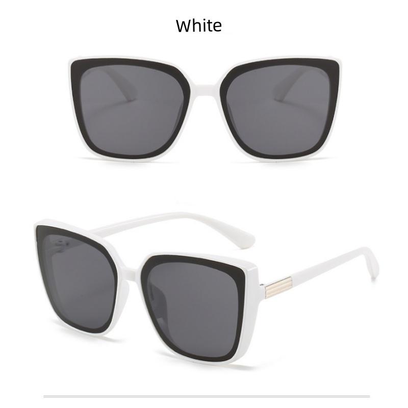 Plastic Square Oversized Women Sunglasses Brand Designer Vintage Retro Mirror Sun Glasses For Male Outdoor UV400 Protect Oculos