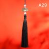 5Pcs Fan Tassels Bookmark Tassels Silky Handmade Soft Craft Tassels With Loops For Diy Crafts Jewelry Making Party Decor