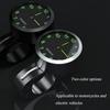 Universal 7/8 Waterproof Chrome Motorcycle Bike Handlebar Mount Quartz Clock Watch Aluminum Luminous Clock Moto Accessories