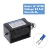 Uxcell DC 24V 5A Solenoid Elektromagnet Type 50N 15mm Slaglengde Solenoid Aktuator Åpen Ramme Lineær Bevegelse Magnet Solenoid Push-Pull JF-1578B