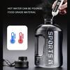 Hiking And Fitness Super Large Capacity Accurate Calibration Water Bottle Food Grade Plastic Material Scientific Drinking