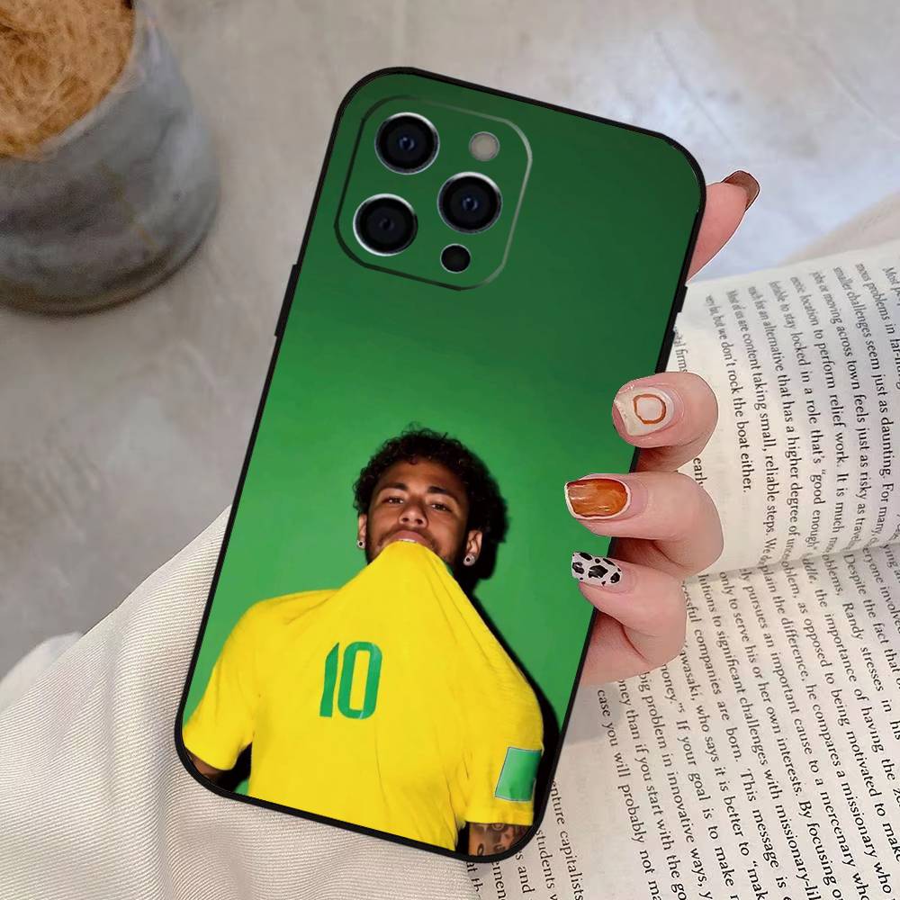 Football Star 10 N-Neymar Phone Case Silicone Soft For IPhone 17 16 15 14 13 12 11 X XR Plus Pro Max Plus