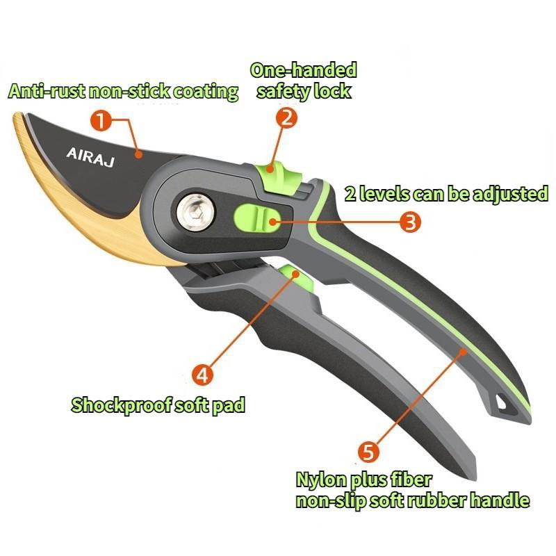 Garden Horticulture Pruning Shears Bonsai Orchard Pruning Shears Gardening Tool Plant Trimming Fruit Branch Grafting Tools