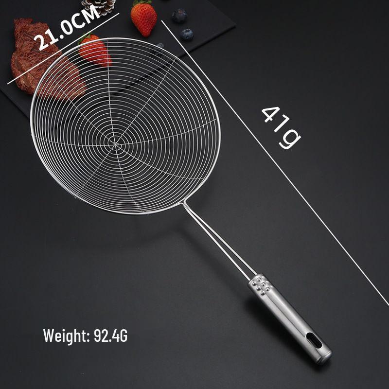 Edelstahl Nudel- & Knödel-Abtropflöffel