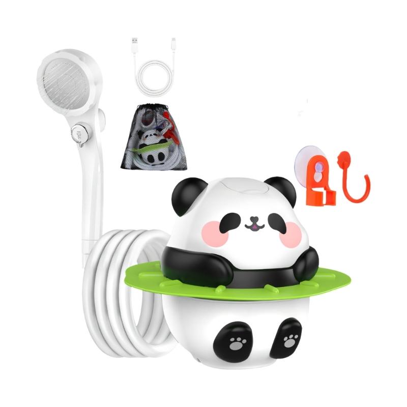 

Lovely Animal Style Handheld Shower Unit With 10500mAh Power Supply For Outdoor Beach And Pet Cleaning 1