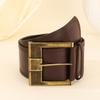 PU Leather Wide Waistband Vintage Grunge Sashes Fashion Women Belts  for Women