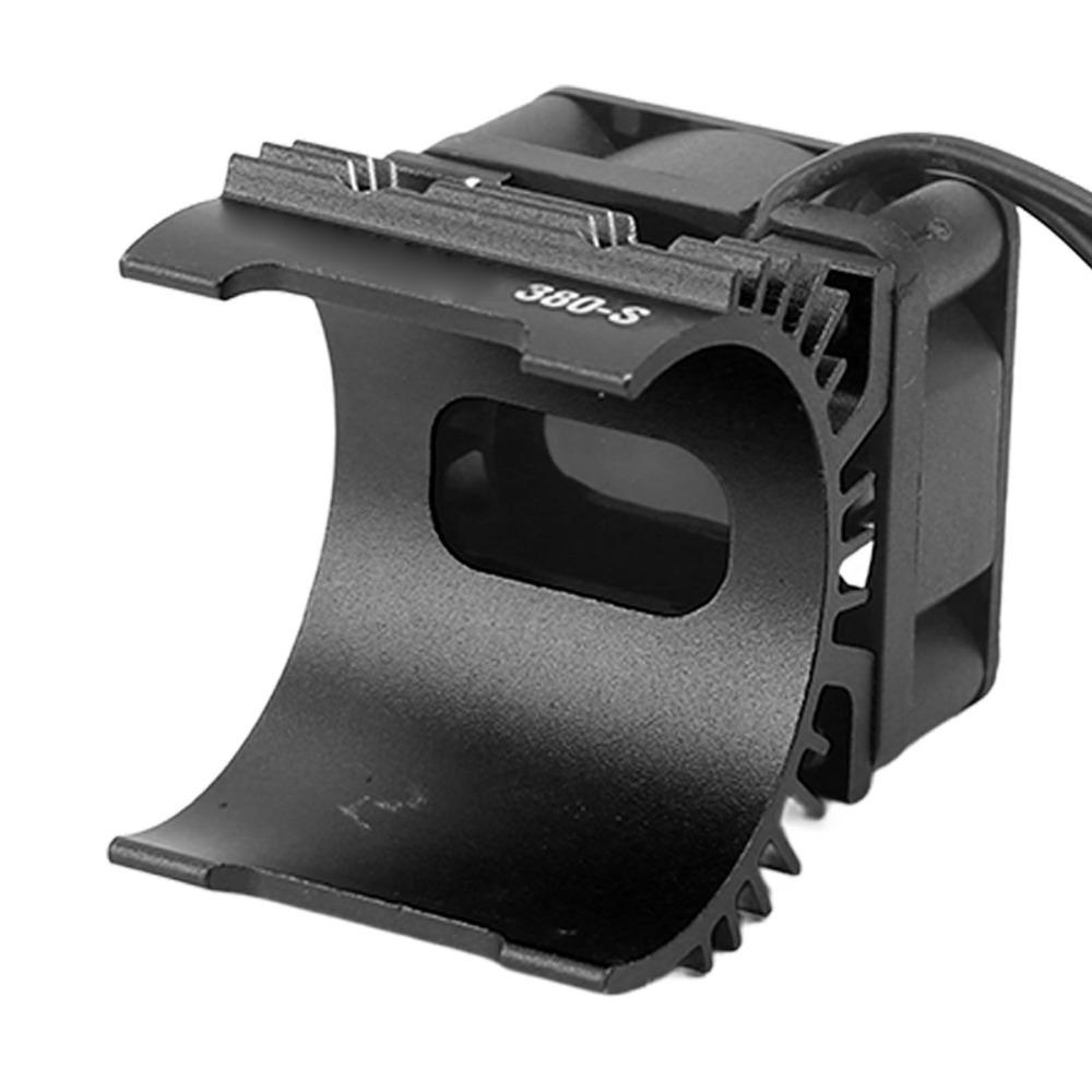 Aluminum Alloy RC Motor Cooling Fan Heatsink 8.4V Brushless Motor Fan Heatsink  Off-Road Racing