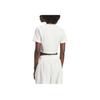 adidas Originals Baby Tea Striped Round Neck Slim Fit Short Sleeve T-Shirt Women Tops White IW5478