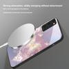Dreamy Striped Butterfly For Magsafe Samsung S25 S25 Edge S25Ultra S8 9 10 20 S21 Pro 22 Plus S23 FE S24 Ultra Glass Phone Case
