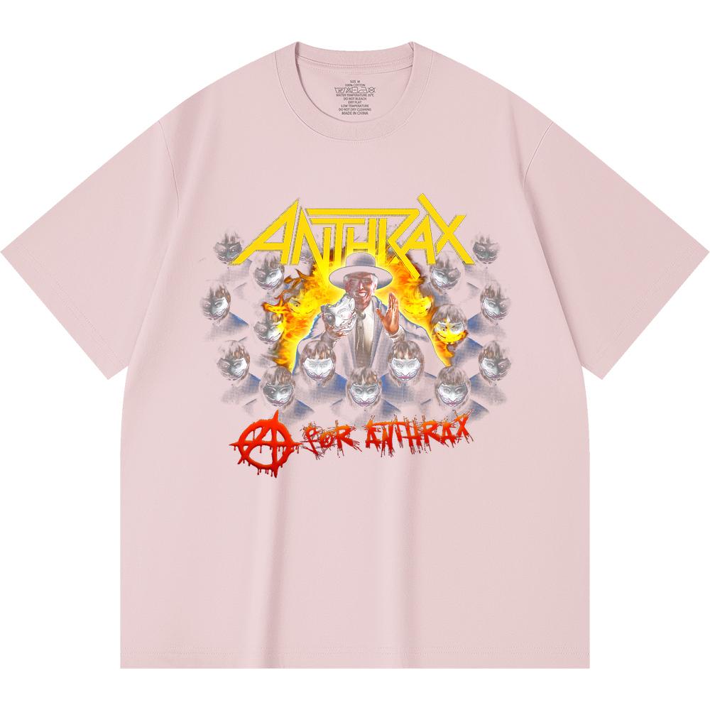 230 g/m² 100% Baumwolle Heavy Metal T-Shirt Rockband Beliebte Musik Druck Unisex Schweres Baumwoll-T-Shirt