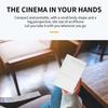 Remote Control Mini Projector Built-in Speaker Home Theater Projector  Home Theater